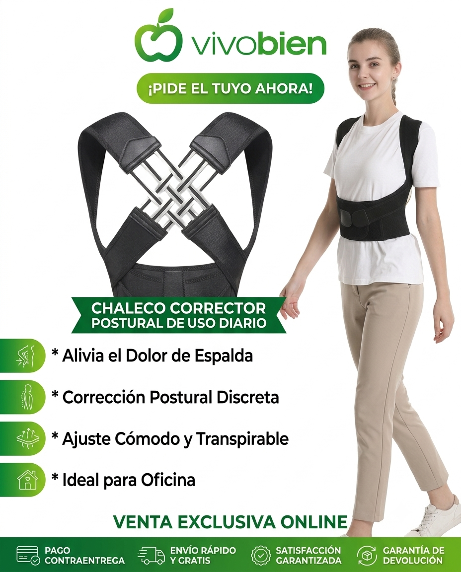 Chaleco corrector de postura ortopédico