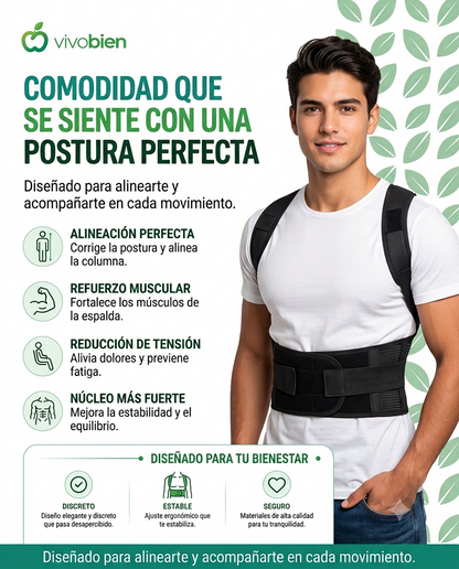Chaleco corrector de postura ortopédico