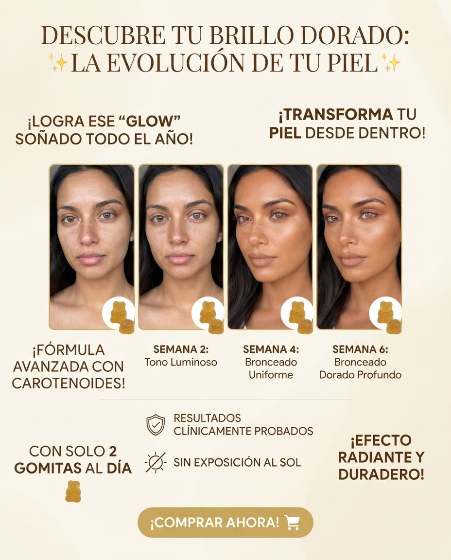 🍊 Gomitas Bronceado Dorado