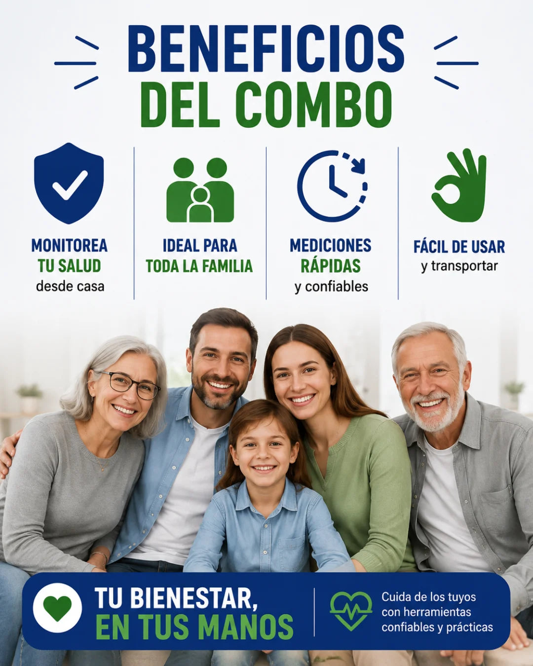 Combo Oxímetro y Tensiometro